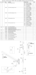 (F)25-C and F-25-C-WDC-90 concealed vertical rods and latches